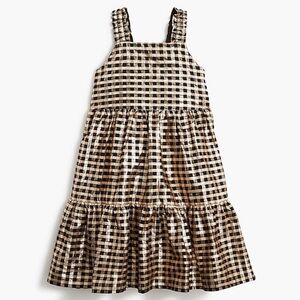 Crewcuts Girls' jacquard tiered dress NWT